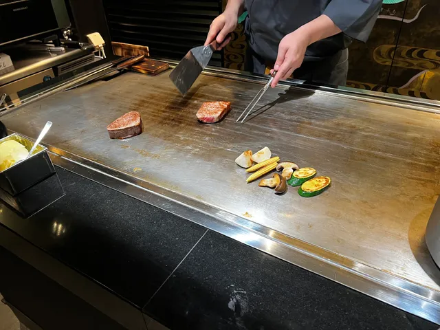 Wagyu teppanyaki steak house Nishiki MIYABI