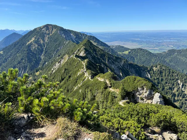 Gratweg zwischen Herzogstand und Heimgarten