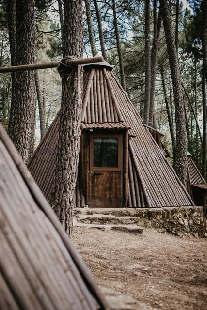Glamping The Teepee