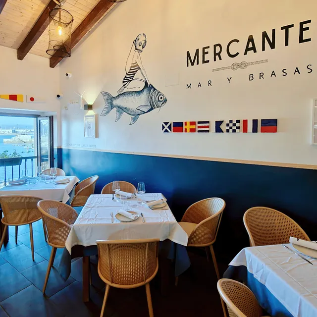 Mercante, Mar y Brasas