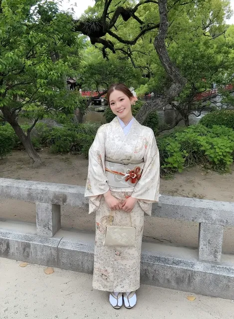 着物レンタル 花水木 おさんぽ着物 太宰府店