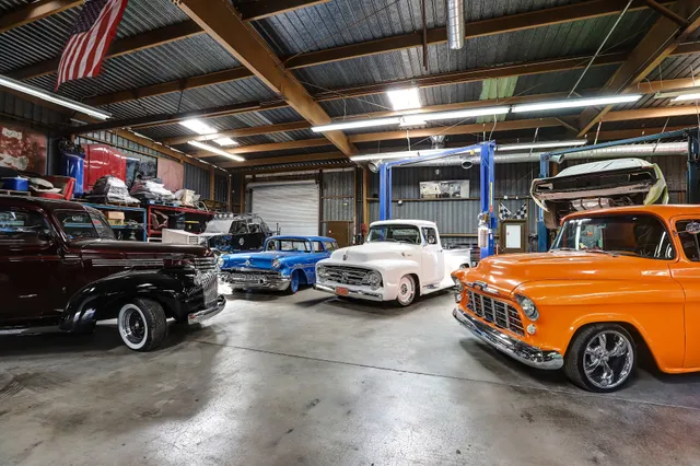 Classic Corner Garage