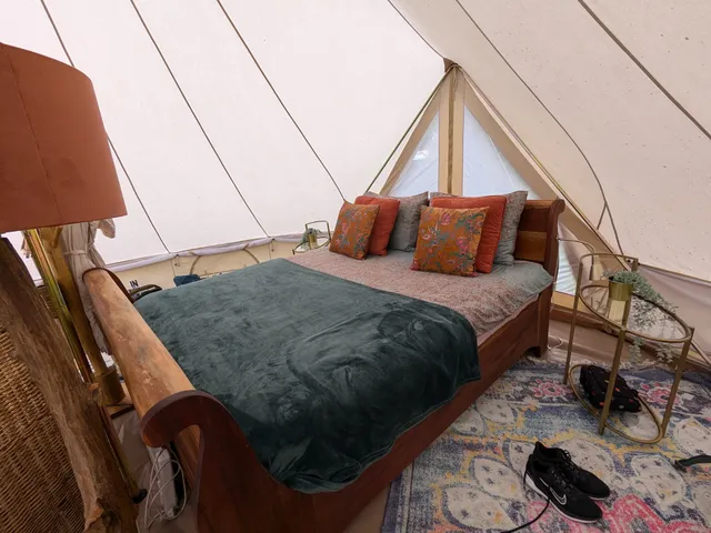 B& B De Sarrieshut en Glamping De Vrije Wind