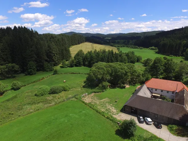 Die Grüne Wiese - Gäste-Minibungalow in der Edermühle