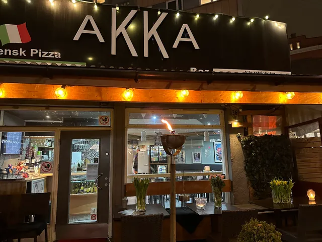 Akka Pizzeria og bar.