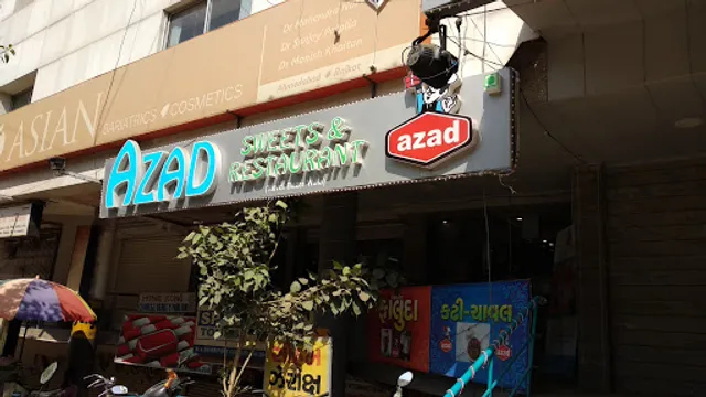 Azad sweets and restaurant - Best Restaurant in Navrangpura, Best Farsan Shop in Navrangpura, Best Gujarati Thali, Sweet Shop