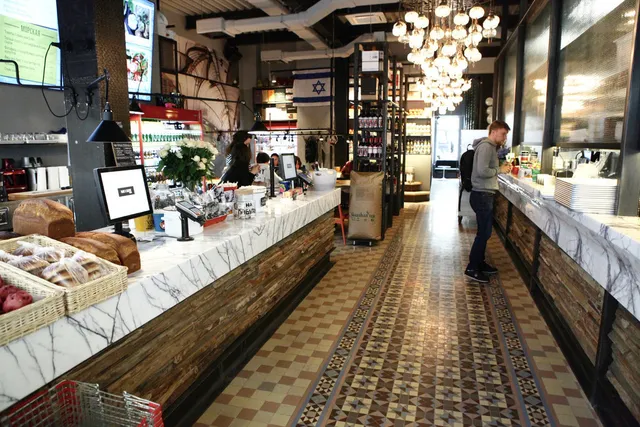 Shuk, market & eateries