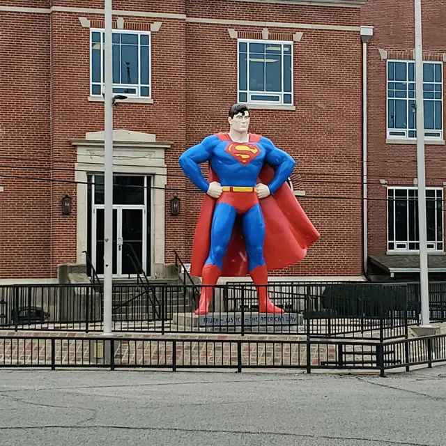 World's Largest Superman Statue