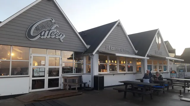 Vesterhavscaféen ved Nørre Vorupør Landingsplads