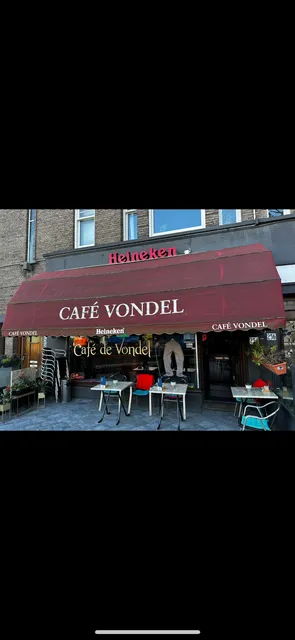 Café Vondel Feesten, partijen en zaalverhuur