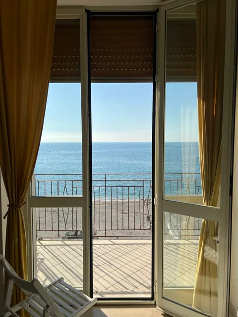 On the beach sea view