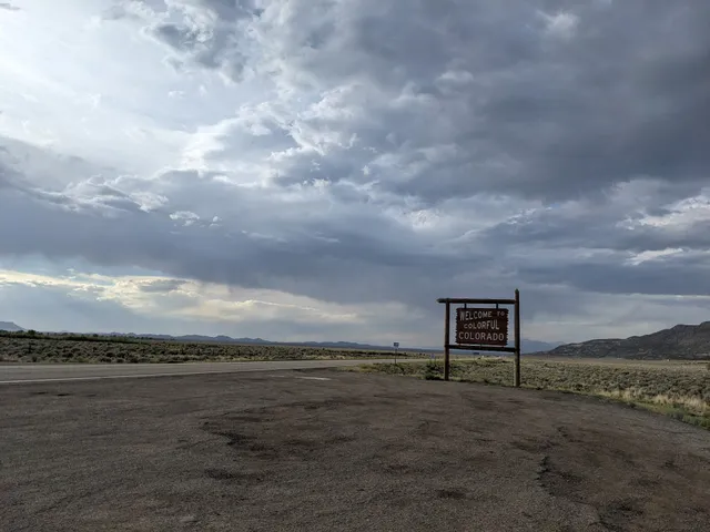 Welcome to Colorful Colorado Sign