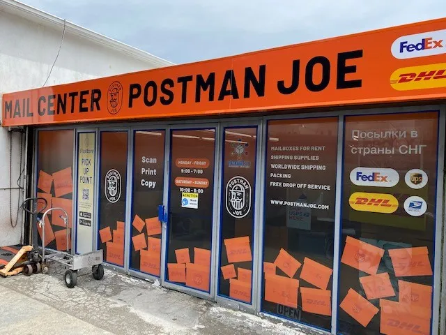 Postman Joe 11223 (FedEx, USPS, UPS, PUDO, MEEST, Mail Boxes for rent) All in one drop off location