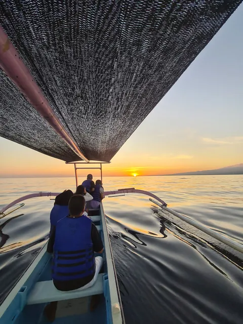 Watching Dolphin Lovina With Budi