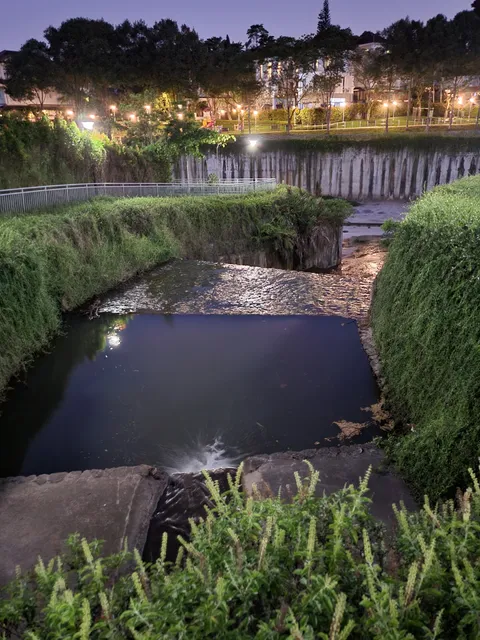 Man-made Cascading Water