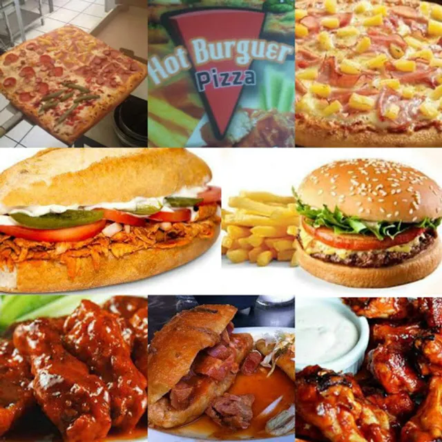 Hot Burger Pizza