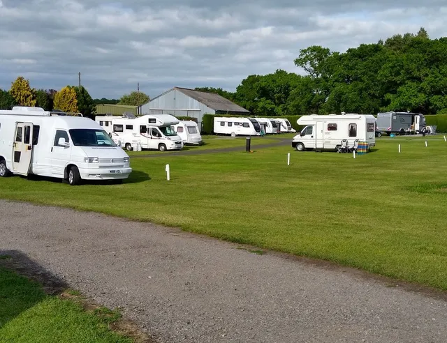 Market Rasen Racecourse caravan park