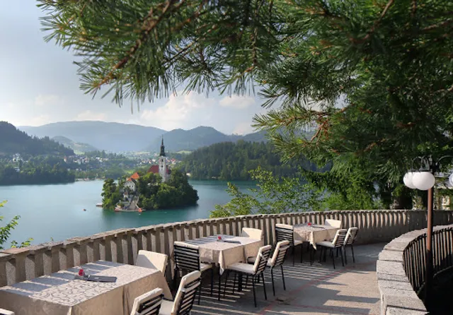 Café Belvedere - Vila Bled - Terrazza di Tito