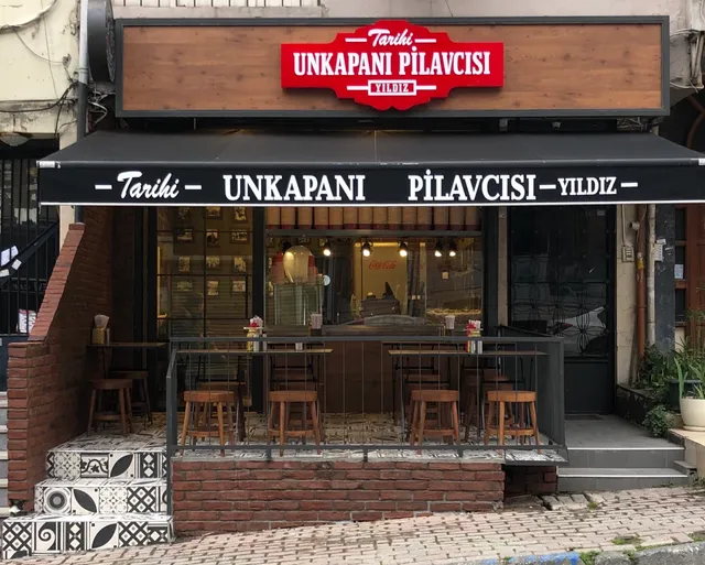 Tarihi unkapanı pilavcısı Yıldız