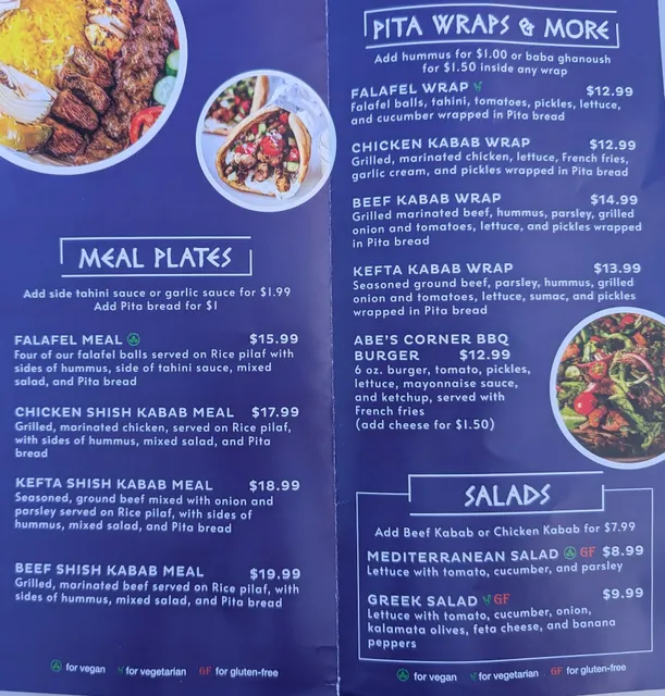 Abe's Corner Middle Eastern BBQ