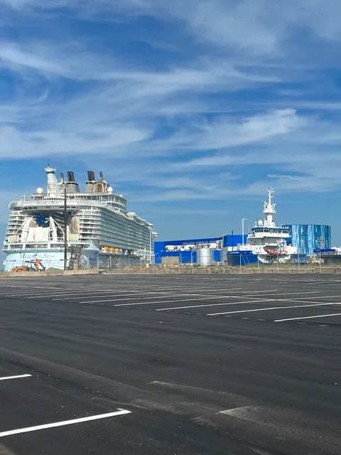 Port of Galveston South Lot Cruise Parking Lot