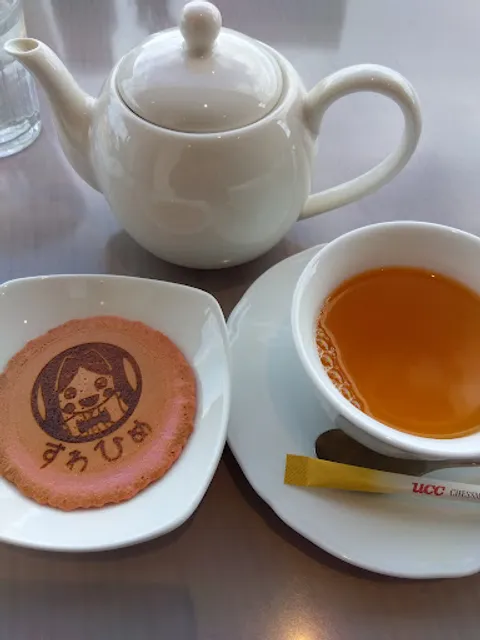 原田泰治美術館 ティールーム