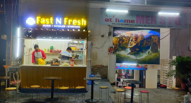 Fast n fresh dlf street food gachibowli