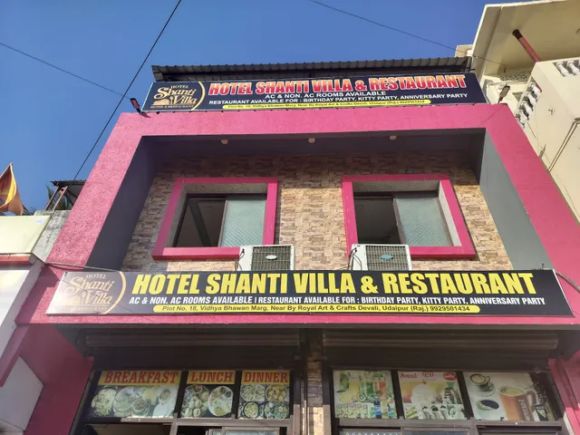 Hotel shanti villa & restaurant