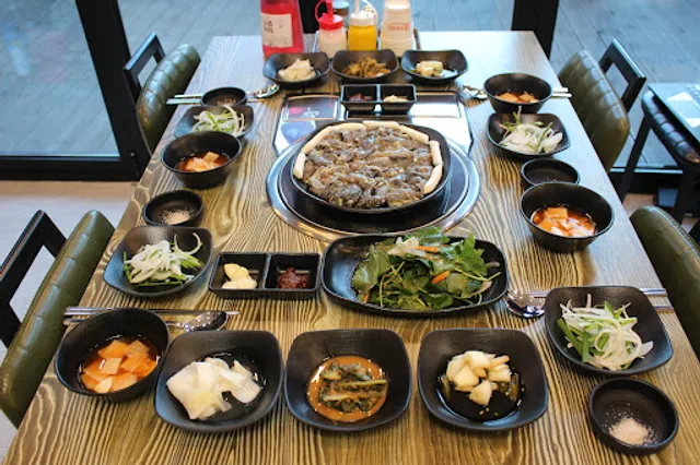 온정오골계숯불구이