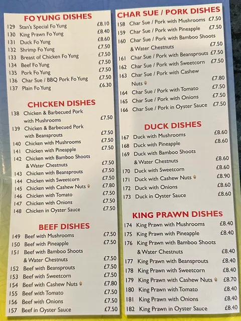 Stan's Chinese Takeaway