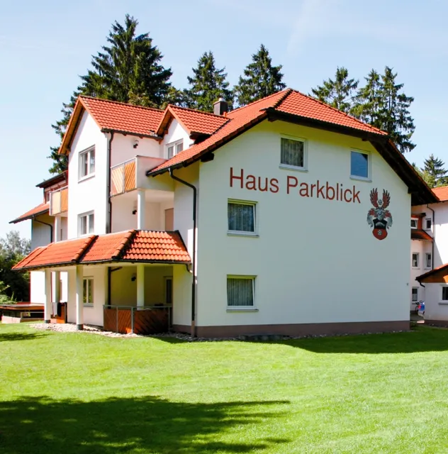 Parkblick an der Therme