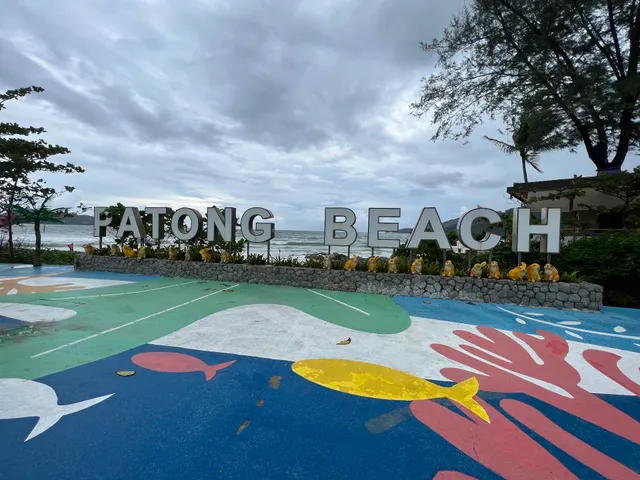 Patong Beach Sign