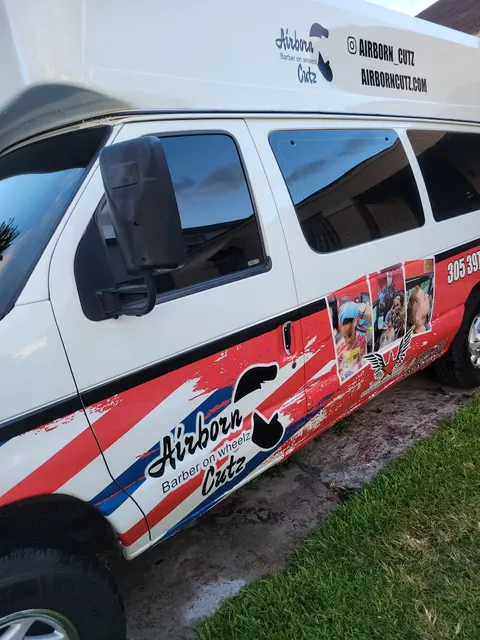 Airborn cutz personal barber on wheelz