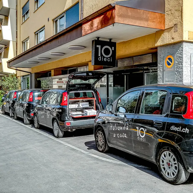 dieci Pizza Kurier Binz-Wollishofen