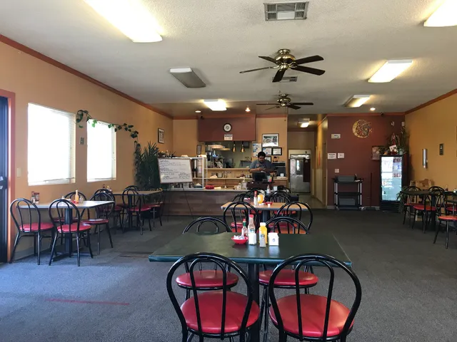 Mountain View Cafe at the log cabin