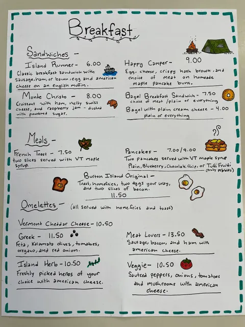 Burton Island Bistro