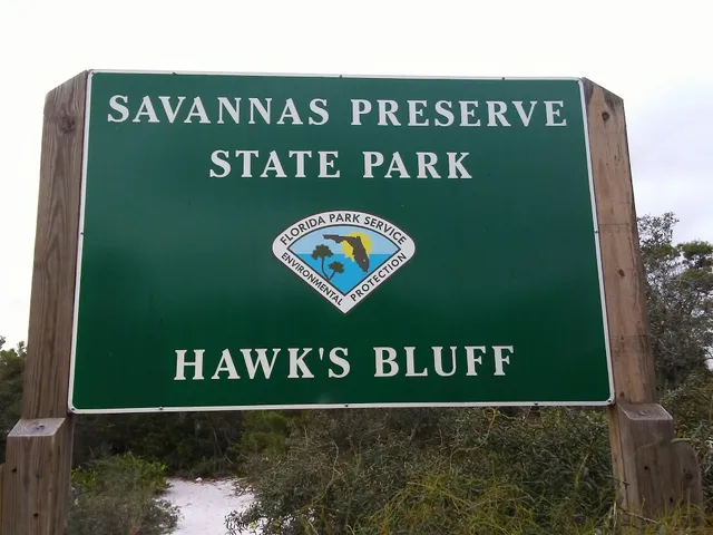 Savannas Preserve State Park-Hawk's Bluff Trail