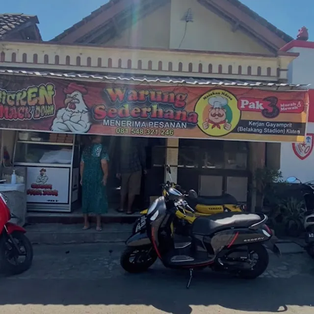 Warung Makan Sederhana Pak 3 Klaten