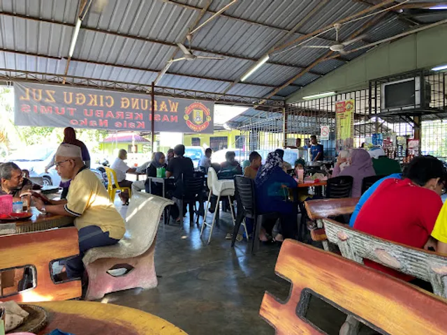 Nasi kerabu tumis kale nako