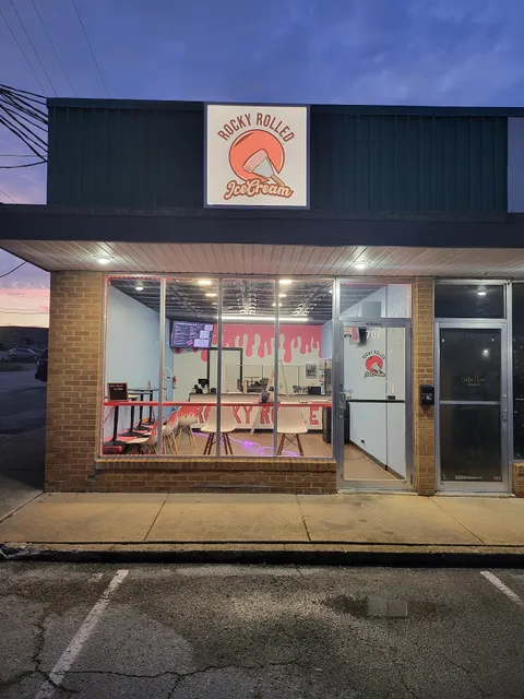 Rocky Rolled Ice Cream and Treats