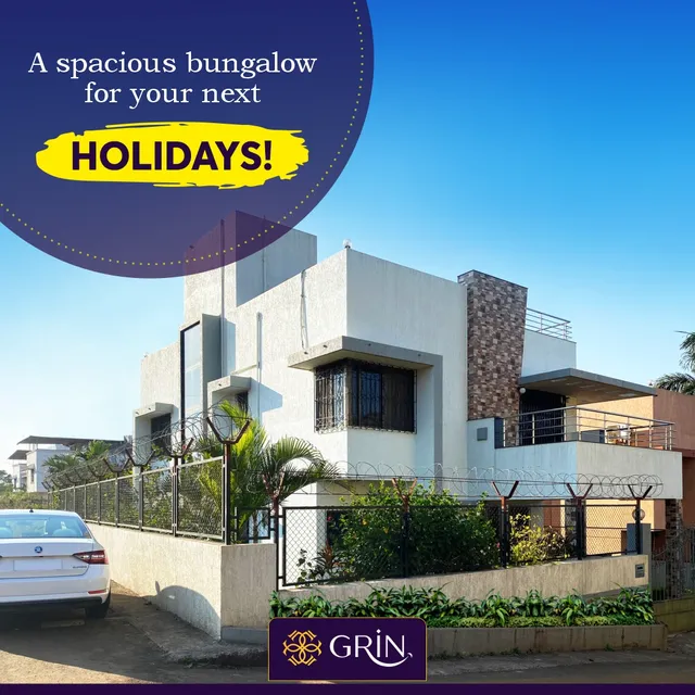 Aarna Villa by GrinStays | 4BHK Lonavala Villa with Private Pool