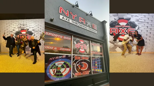 NY Axe Throwing Range - Huntington