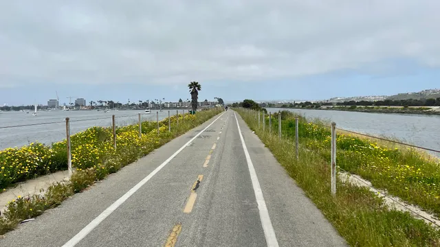 Milton Street Park Gate, Ballona Creek Bike Path