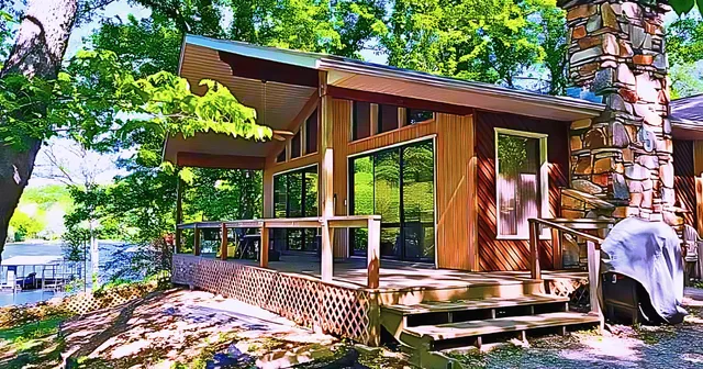 White River Cabin Rental - Cabin 5 - Newland's Lodge