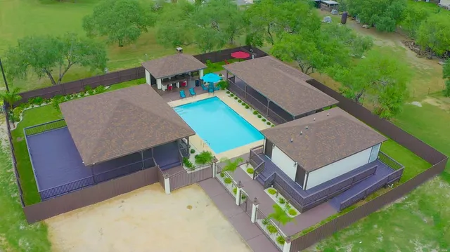 Cazares Pool and Palapas