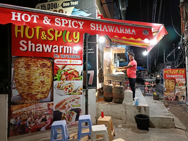 Hot&spicy shawarma