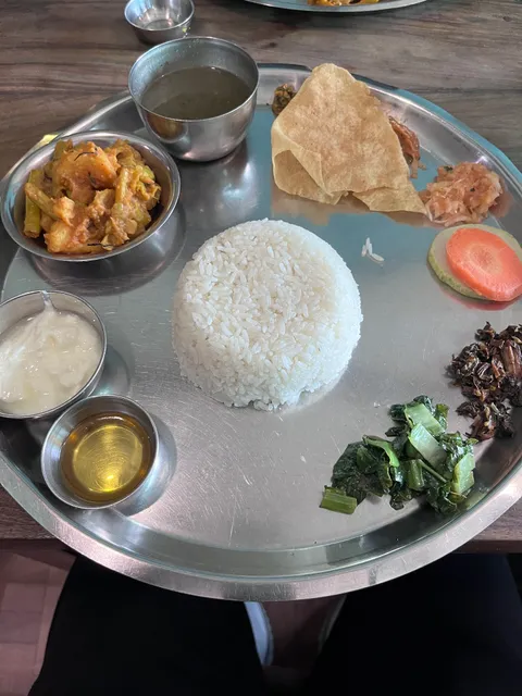 Nepali thali