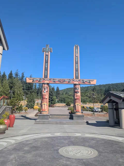 S'Klallam Tribe Totem Poles