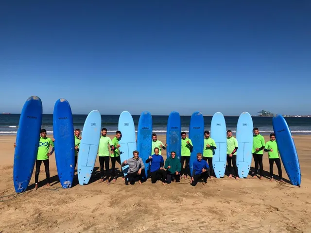 Pig dog surf camp