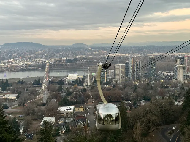 Portland Aerial Tram - Lower Terminal
